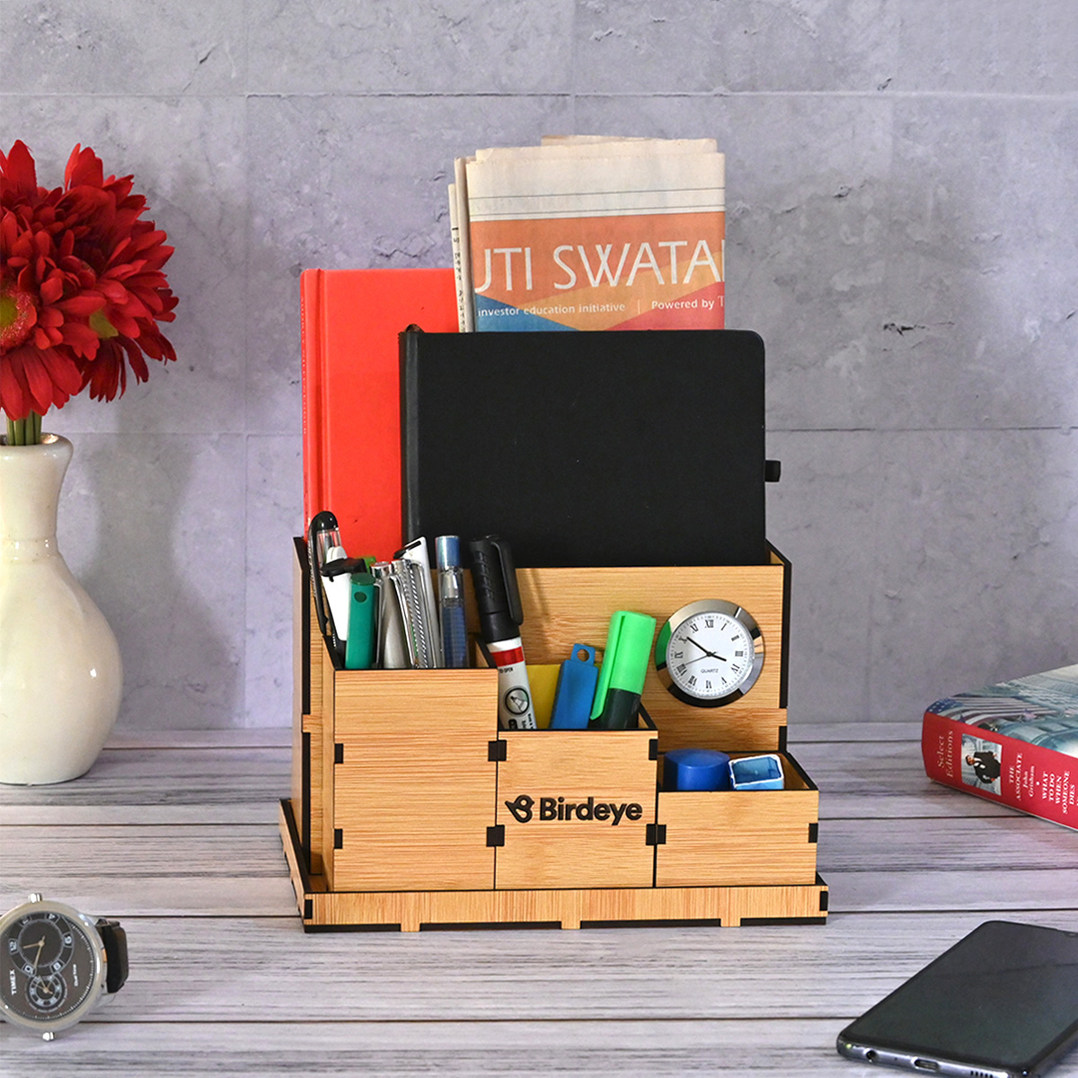 upload/images/4 Tier Desk Organizer with Clock-2.jpg